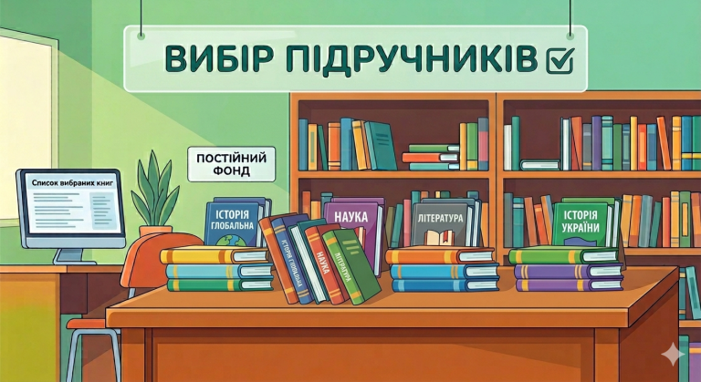 Вибір підручників